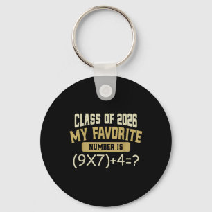 Funny 67 Meme Pemdas Math Six Seven Cl Of 2026 Gra Keychain