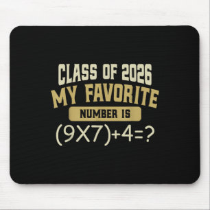 Funny 67 Meme Pemdas Math Six Seven Cl Of 2026 Gra Mouse Pad