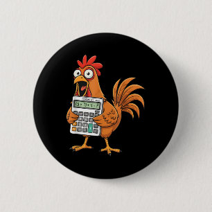 Funny 67 Meme Pemdas Math Teacher Six Seven Chicke 2 Inch Round Button