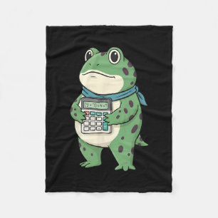 Funny 67 Meme Pemdas Math Teacher Six Seven Frog Fleece Blanket