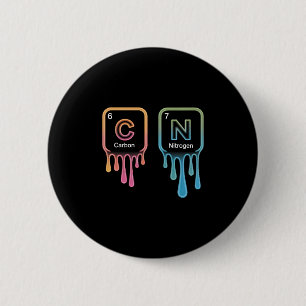 Funny 67 Meme Science Chemistry Nerd Humor Periodi 2 Inch Round Button
