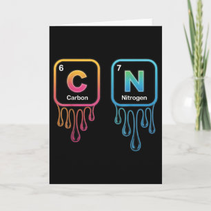Funny 67 Meme Science Chemistry Nerd Humor Periodi Card