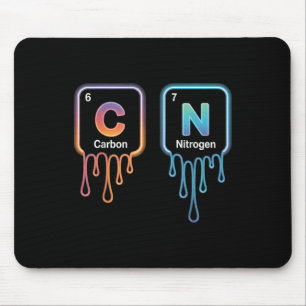 Funny 67 Meme Science Chemistry Nerd Humor Periodi Mouse Pad