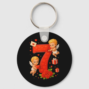 Funny 67 Meme Six Seven Matching Couples Valentine Keychain