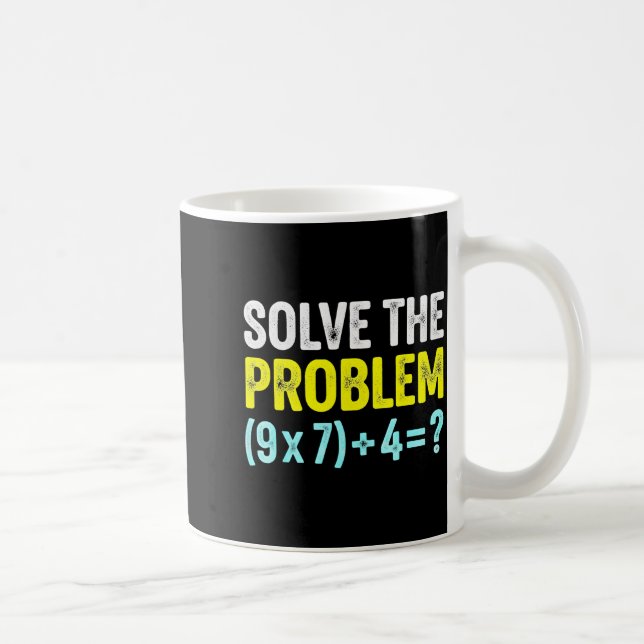 Funny 67 Meme Six Seven Math Teacher Brain-rot Jok Coffee Mug (Right)