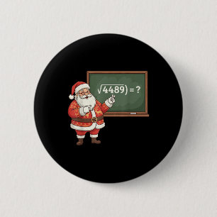 Funny 67 Meme Six Seven Math Teacher Christmas Gen 2 Inch Round Button