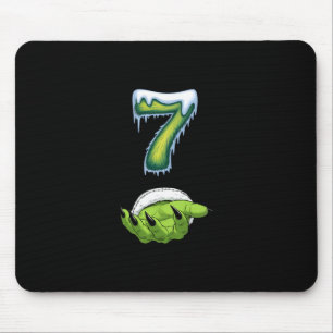 Funny 67 Meme Six Seven Scary Monster Hands Christ Mouse Pad