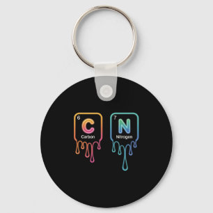 Funny 67 Meme Six Seven Teacher Science Periodic T Keychain
