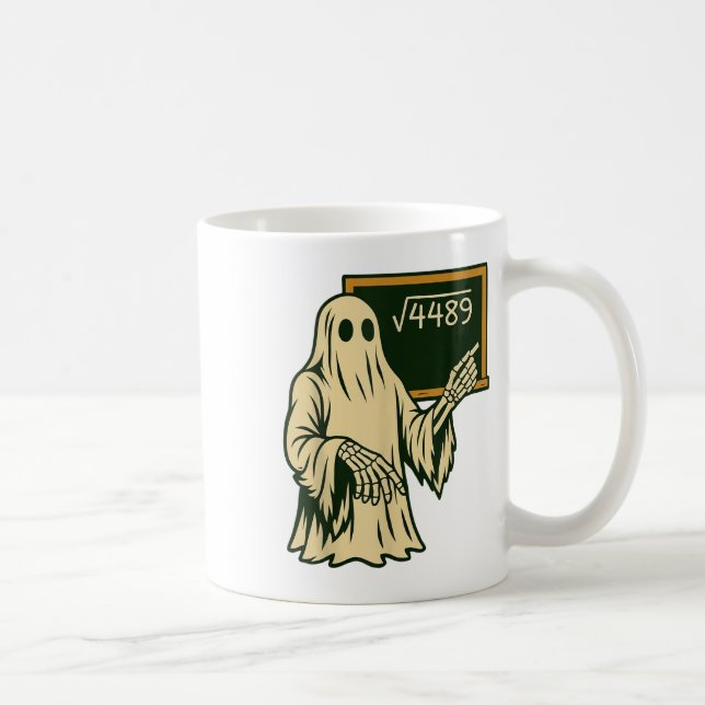 Funny 67 Meme Square Root 4489 Slang Math Teacher  Coffee Mug (Right)
