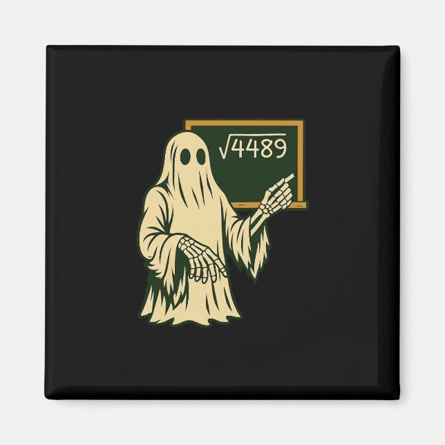 Funny 67 Meme Square Root 4489 Slang Math Teacher  Magnet (Front)