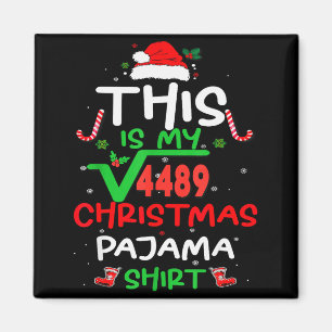 Funny 67 Meme Square Root 4489 Slang Math Teacher  Magnet