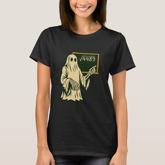 Funny 67 Meme Square Root 4489 Slang Math Teacher  T-Shirt (Front)