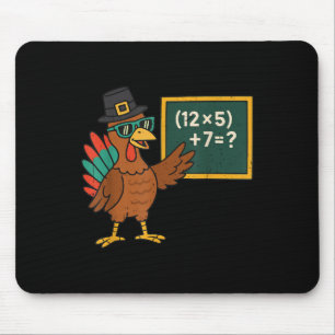 Funny 67 Meme Turkey Math Teacher Thanksgiving Mat Mouse Pad