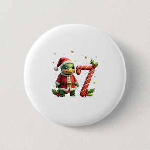 Funny 67 Meme Turtle Christmas PJm Men Women Famil 2 Inch Round Button