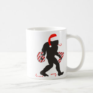 Funny 67 Meme With Bigfoot And Candy Canes Christm Coffee Mug
