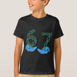 Funny 67 Number Meme Dna Replication Molecular Sci T-Shirt