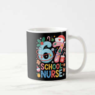 Funny 67 School Nurse Christmas Xmas Meme Holiday  Coffee Mug