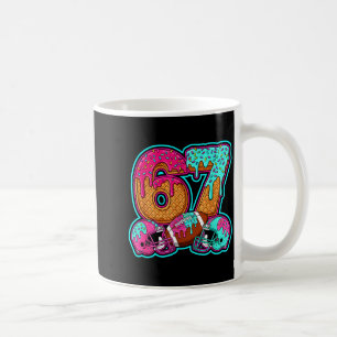 Funny 67 Six Seven Meme American Football Number # Coffee Mug