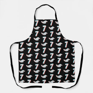 Funny 67 Six Seven Meme Couple Matching  Apron