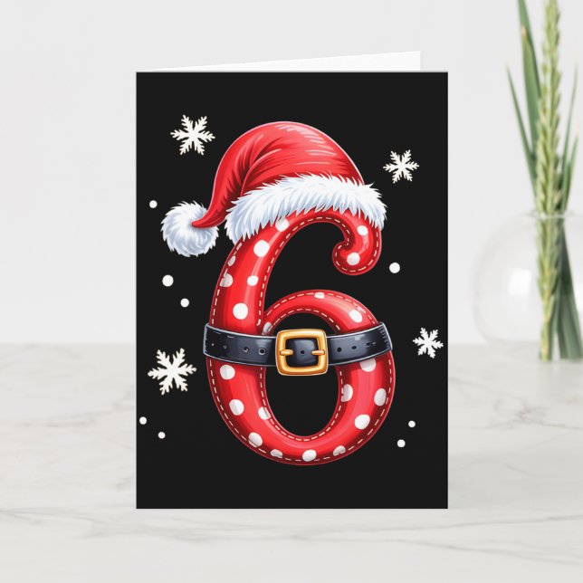 Funny 67 Six Seven Meme Couple Matching Christmas  Card (Front)
