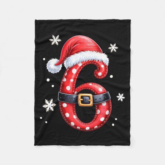 Funny 67 Six Seven Meme Couple Matching Christmas  Fleece Blanket (Front)