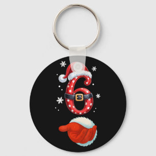 Funny 67 Six Seven Meme Couple Matching Christmas Keychain