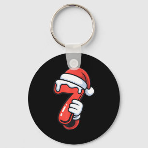Funny 67 Six Seven Meme Couple Matching Christmas Keychain
