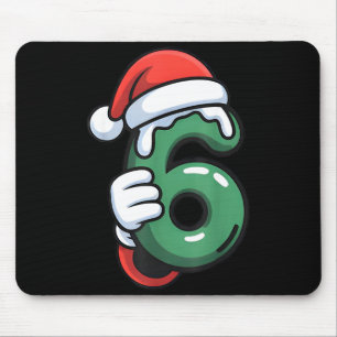 Funny 67 Six Seven Meme Couple Matching Christmas Mouse Pad