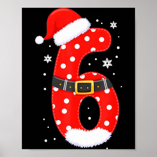 Funny 67 Six Seven Meme Couple Matching Christmas  Poster (Front)