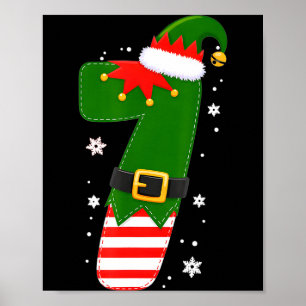 Funny 67 Six Seven Meme Couple Matching Christmas  Poster