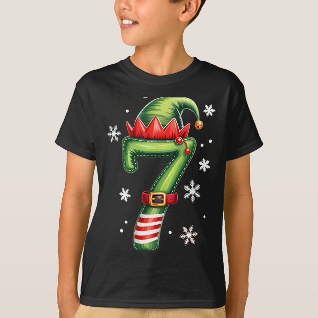 Funny 67 Six Seven Meme Couple Matching Christmas  T-Shirt (Front)