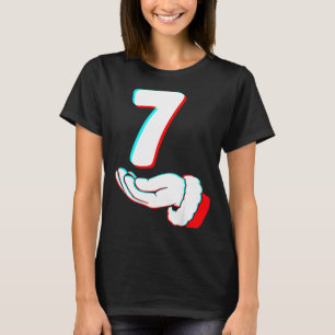 Funny 67 Six Seven Meme Couple Matching Christmas  T-Shirt