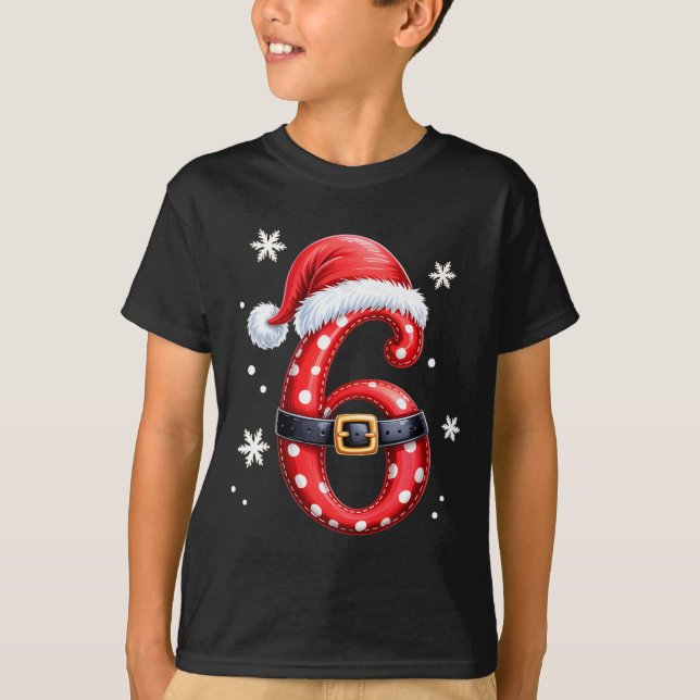 Funny 67 Six Seven Meme Couple Matching Christmas  T-Shirt (Front)