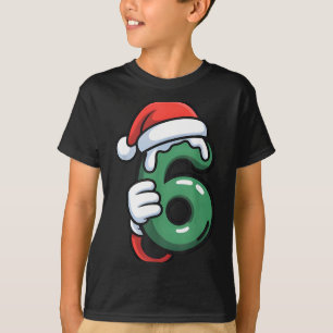 Funny 67 Six Seven Meme Couple Matching Christmas  T-Shirt
