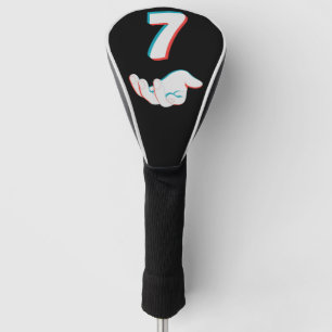 Funny 67 Six Seven Meme Couple Matching  Golf Head Cover