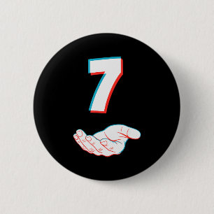 Funny 67 Six Seven Meme Couple Matching Halloween 2 Inch Round Button