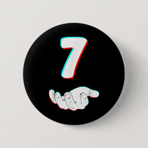 Funny 67 Six Seven Meme Couple Matching Halloween  2 Inch Round Button