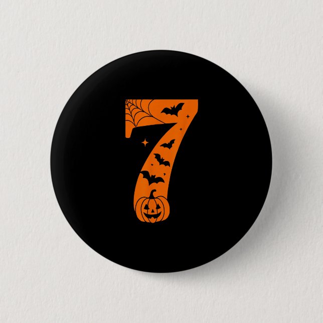 Funny 67 Six Seven Meme Couple Matching Halloween  2 Inch Round Button (Front)