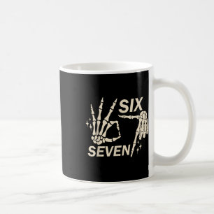 Funny 67 Six Seven Meme Couple Matching Halloween  Coffee Mug
