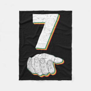 Funny 67 Six Seven Meme Couple Matching Halloween Fleece Blanket