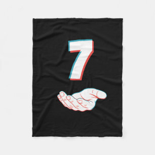 Funny 67 Six Seven Meme Couple Matching Halloween  Fleece Blanket