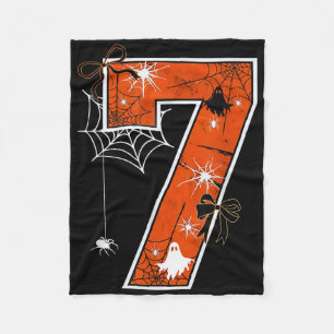 Funny 67 Six Seven Meme Couple Matching Halloween  Fleece Blanket