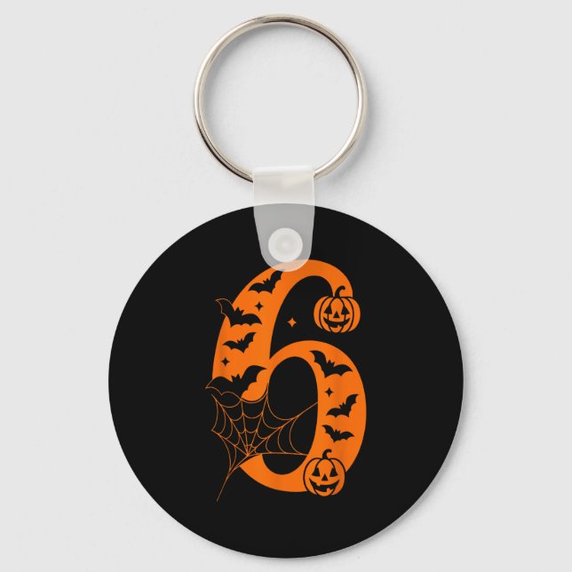 Funny 67 Six Seven Meme Couple Matching Halloween  Keychain (Front)