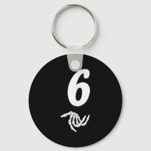 Funny 67 Six Seven Meme Couple Matching Halloween Keychain