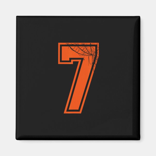Funny 67 Six Seven Meme Couple Matching Halloween  Magnet (Front)