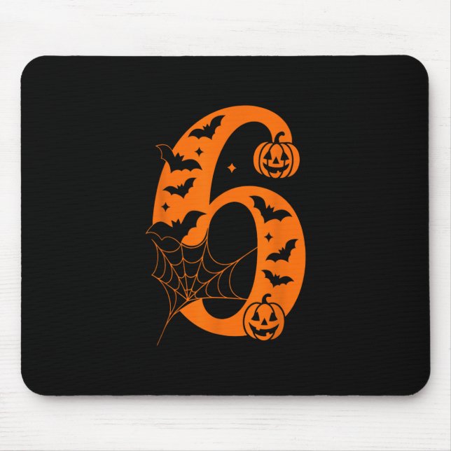 Funny 67 Six Seven Meme Couple Matching Halloween  Mouse Pad (Front)