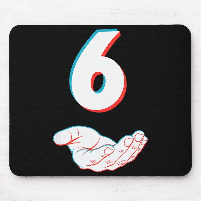 Funny 67 Six Seven Meme Couple Matching Halloween  Mouse Pad (Front)