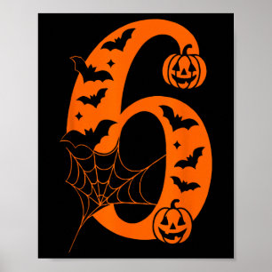 Funny 67 Six Seven Meme Couple Matching Halloween  Poster