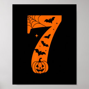 Funny 67 Six Seven Meme Couple Matching Halloween Poster