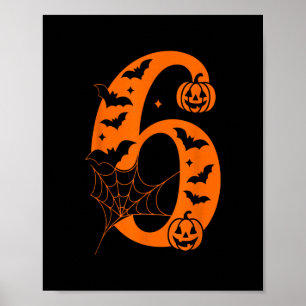 Funny 67 Six Seven Meme Couple Matching Halloween  Poster